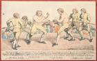 Johnson against Perrins, 22nd October 1789 (colour litho)