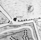 Map of Tyburn, 1746 (litho) (detail of 438496)