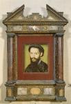 Portrait presumed to be Clement Marot (1496-1544) (oil on panel) (see 226058 for detail)