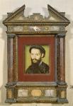 Portrait presumed to be Clement Marot (1496-1544) (oil on panel) (see 226058 for detail)