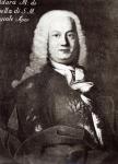 Antonio Caldara (1670-1736) (oil on canvas) (b/w photo)