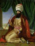 Portrait of Asker-Khan, Ambassador of Persia, in Paris in 1808, 1809 (oil on canvas)