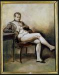 Napoleon I (1769-1821) Seated in an Armchair (grisaille)