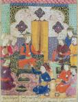 Illustration from the 'Shahnama' (Book of Kings) by Abu'l-Qasim Manur Firdawsi (c.934-c.1020) 1619 (gouache on paper)