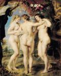 The Three Graces, c.1636-39 (oil on canvas)