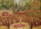 The Fair at Saint-Cloud, c.1920 (oil on canvas)