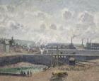 Low Tide at Duquesne Docks, Dieppe, 1902 (oil on canvas)