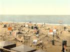 Building sand castles, Westerland, Sylt, Schleswig-Holstein, Germany, c.1890-c.1900