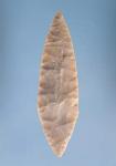 Solutrean 'laurel leaf' blade, found at Volgu, 20000-15000 BC (stone)