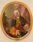 Portrait of Don Jose de Carvajal y Lancaster with the child, Mariano Sanchez, 1754 (oil on canvas)