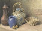 Still Life with Ginger Jar, c.1825 (w/c over graphite on paper)