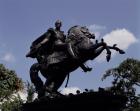 Monument to Simon Bolivar in the Plaza Bolivar (bronze)