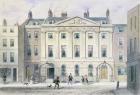 The East front of Skinners' Hall, 1851 (w/c on paper)