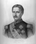 Francis II of the Two Sicilies, from 'The Drawing Room Portrait Gallery of Eminent Personages' (engraving) (b/w photo)