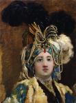 A Sultana, 1748 (oil on paper)