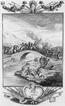 The Battle of Preston, 20th August 1648 (engraving) (b&w photo)