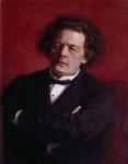 Portrait of Anton Grigoryevich Rubinstein, 1881 (oil on canvas)