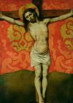Christ on the Cross, c.1445-50 (oil on panel)