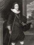 Portrait of James Hamilton (1589-1625) 2nd Marquis of Hamilton, from 'Lodge's British Portraits', 1823 (litho)