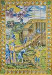 The Story of Noah: the Building of the Ark, Rouen (faience)