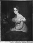 Cordelia Greffulhe (oil on canvas) (b/w photo)