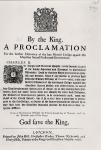 A Proclamation by the King, for the Further Discovery of the Late Horrid Design Against His Majesties Sacred Person and Government, 27th November 1678 (b&w photo)