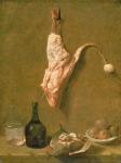 Still Life with a Leg of Veal (oil on canvas)