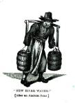A Water Carrier (engraving) (b/w photo)
