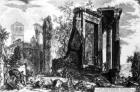 The Temple of Sibyl, Tivoli, from the 'Views of Rome' series, c.1760 (etching)