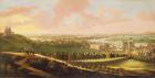 London from Greenwich Hill, c.1680 (oil on canvas)