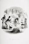 The appointed time, illustration from 'Bleak House' by Charles Dickens (1812-70) published 1853 (litho)