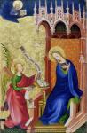 The Annunciation, from a folding altarpiece, c.1400 (tempera & gold leaf on panel)