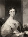 Maria Jane Jewsbury, engraved by J. Cochran, from 'The National Portrait Gallery, Volume III', published c.1820 (litho)