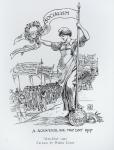 May Day, 1907 (pen and ink) (b/w photo)
