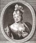 Marianne Duclos de Chateauneuf, 1664 - 1747. French comedienne. From Les Heures Libres published 1908.