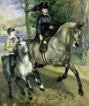 Horsewoman in the Bois de Boulogne, 1873 (oil on canvas)