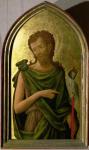 St. John the Baptist, panel from a polyptych removed from the church of St. Francesco in Padua, 1451 (panel) (see also 72516)