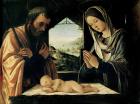 The Nativity, c.1490 (oil on panel)