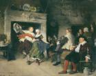 Couple Dancing in a Tavern, 1874 (oil on panel)