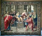 Tapestry depicting the Acts of the Apostles. The Blinding of Elymas, woven at the Beauvais Workshop under the direction of Philippe Behagle (1641-1705), 1695-98 (wool tapestry)