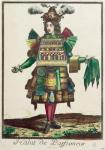 The Perfumer's Costume (colour engraving)