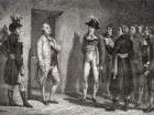 Joseph Garat (1749-1833) Proclaims the Arrest of King Louis XVI (1754-93) (engraving)