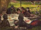 The Picnic (Dejeuner sur l'Herbe), c.1881-2 (panel)