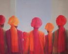 Turban Group, 2012 (acrylic on canvas)