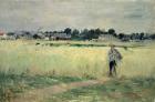 In the Wheatfield at Gennevilliers, 1875 (oil on canvas)