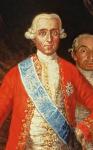 Portrait of Don Jose Monino y Redondo I, Conde de Floridablanca, 1783 (oil on canvas) (detail of 93235)