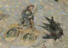 The Chariot of Mercury, detail from the vaulting of the 'Cielo de Salamanca', c.1480-90 (fresco)