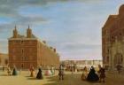 The Paper Buildings, Inner Temple, London, c.1725 (oil on canvas)