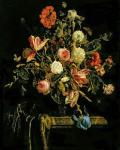 Flower Still Life, 1706 (oil on canvas)