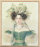 Portrait of Princess Elizabeth Vorontsova (1792-1856), c.1823 (w/c on paper)